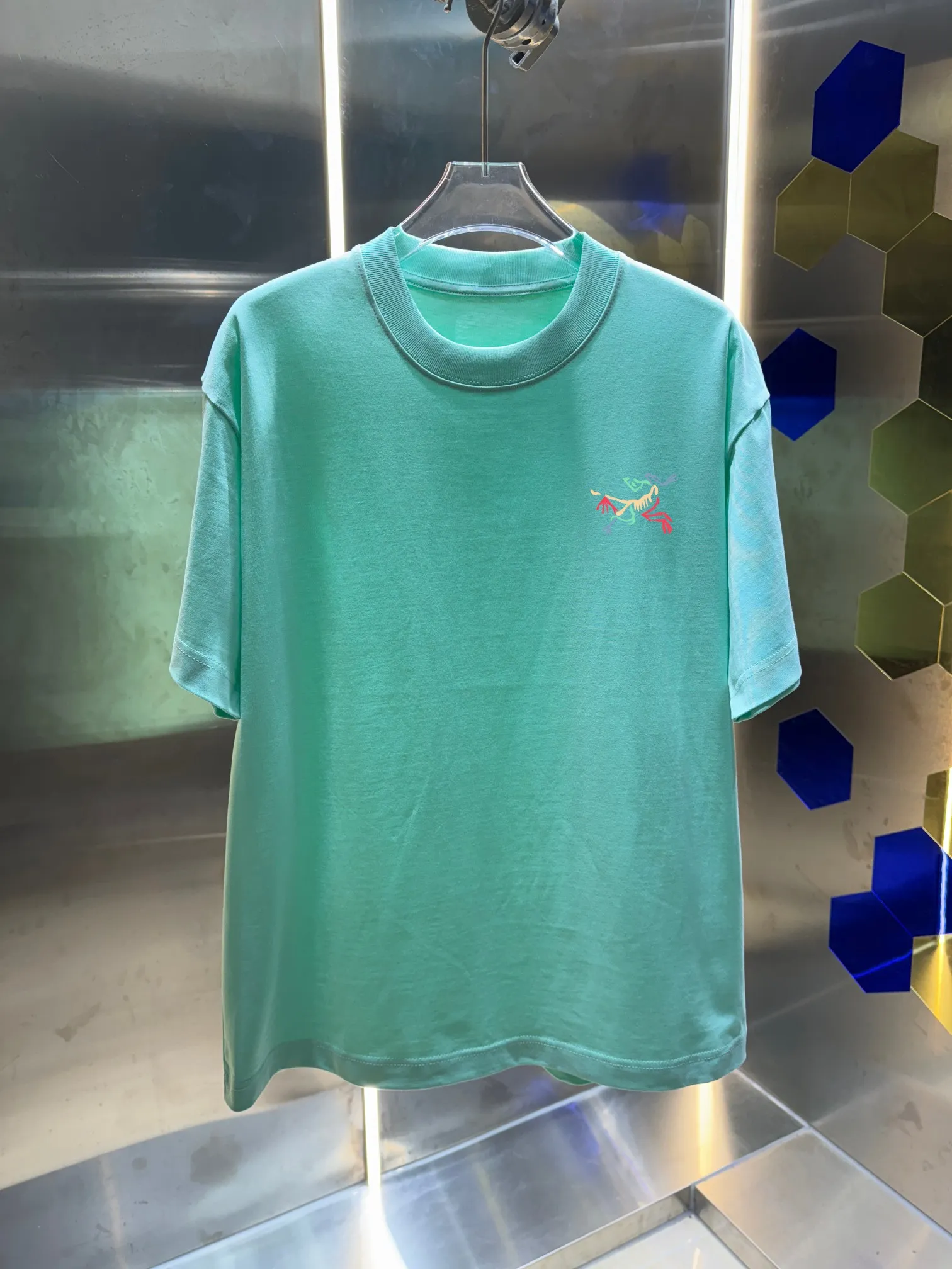 Arc'Teryx JILSANDER 2026 New Arrival Series LOGO T Same Style Versatile ：Black White Green Purple Size：S M L XL XXL